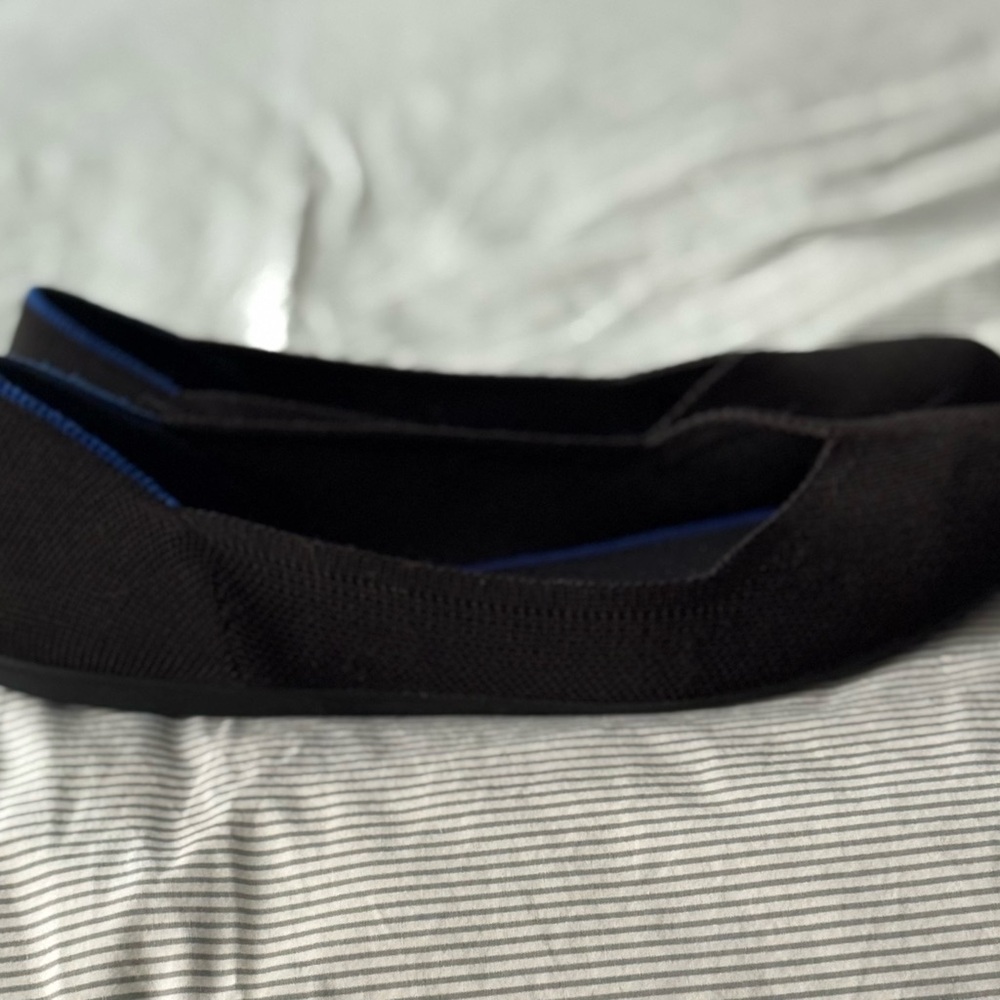 Rothy's Black Ballet Flats 10 - Picture 5 of 9